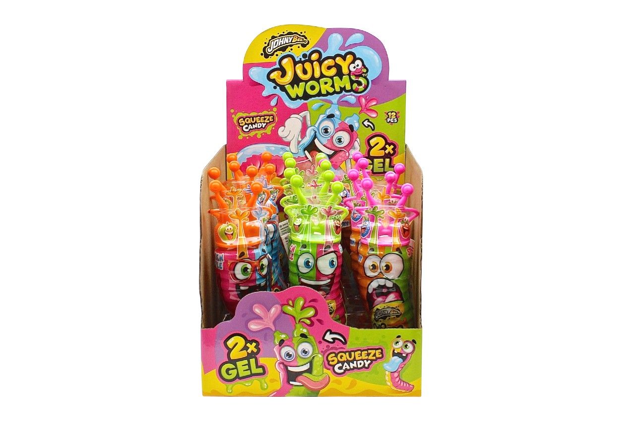 JUICY WORMS x 12 PCS