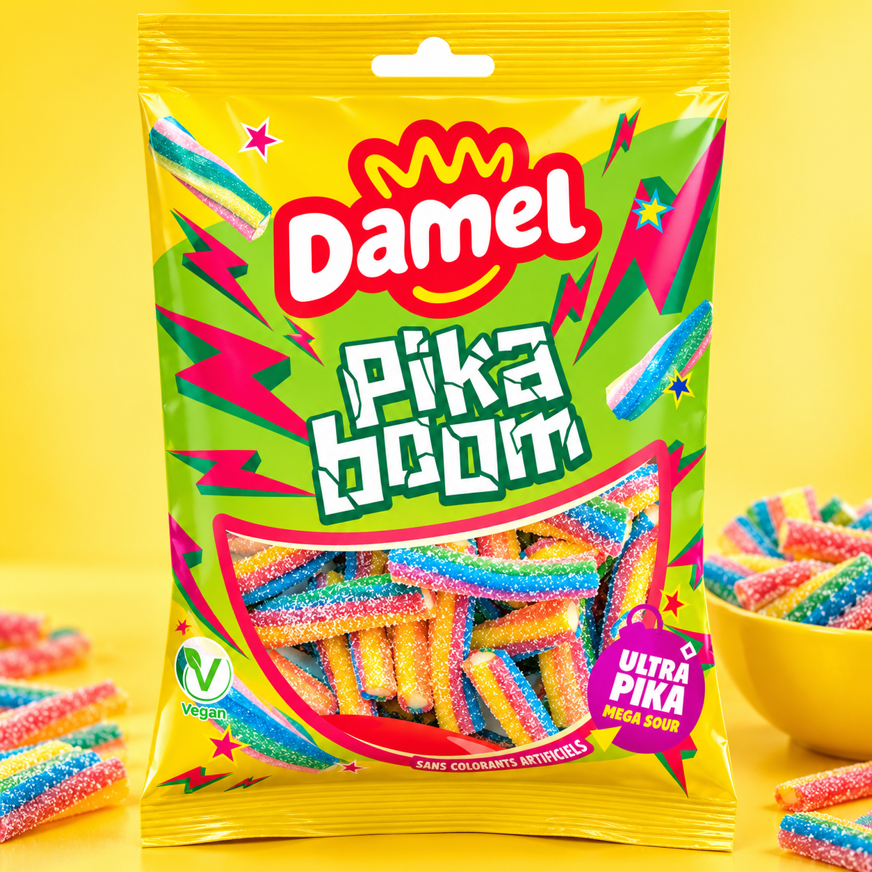 BOITE DAMEL PIKA BOOM SUPER PIKA x 80 Gr Halal
