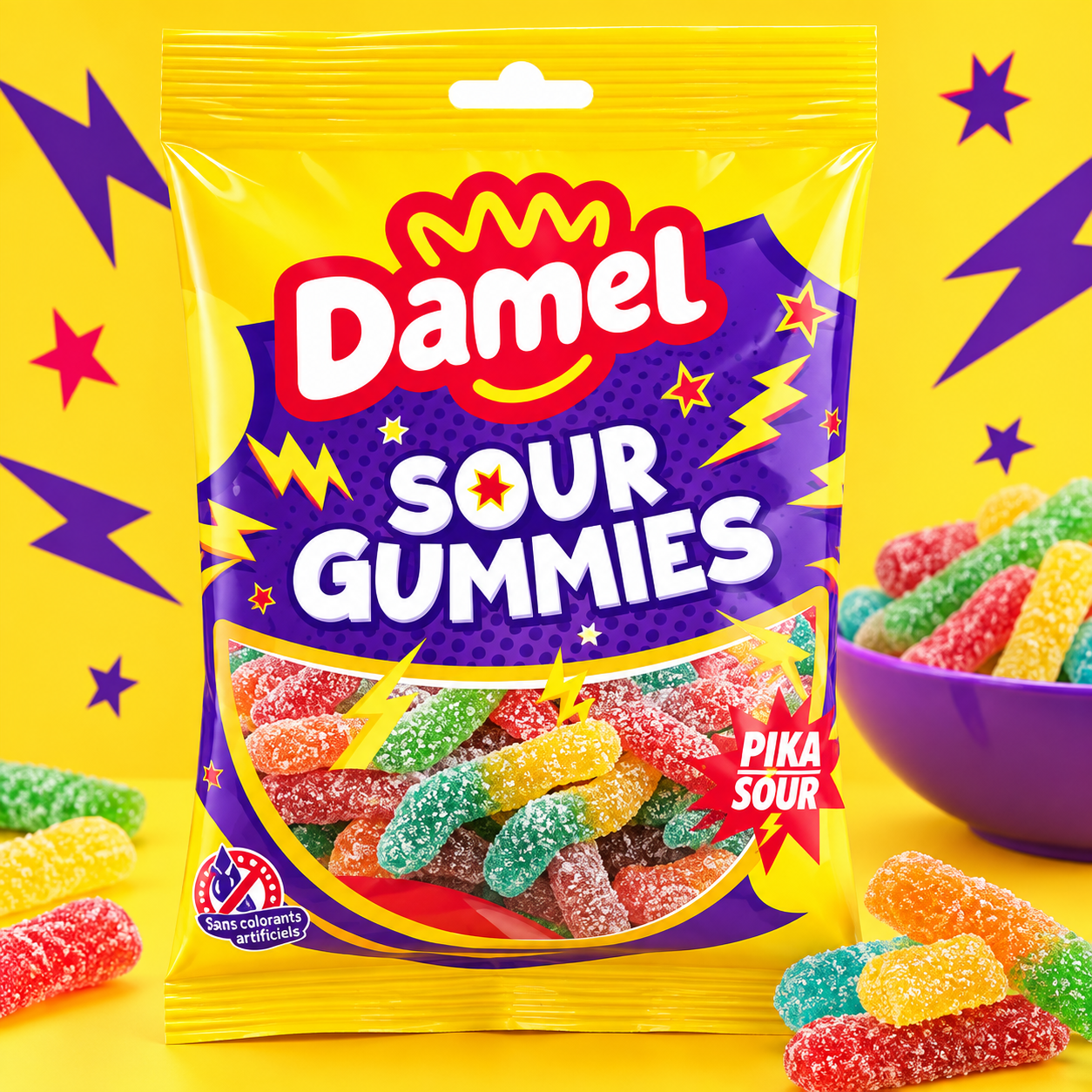 BOITE DAMEL VERS SUPER PIKA x 80 Gr Halal