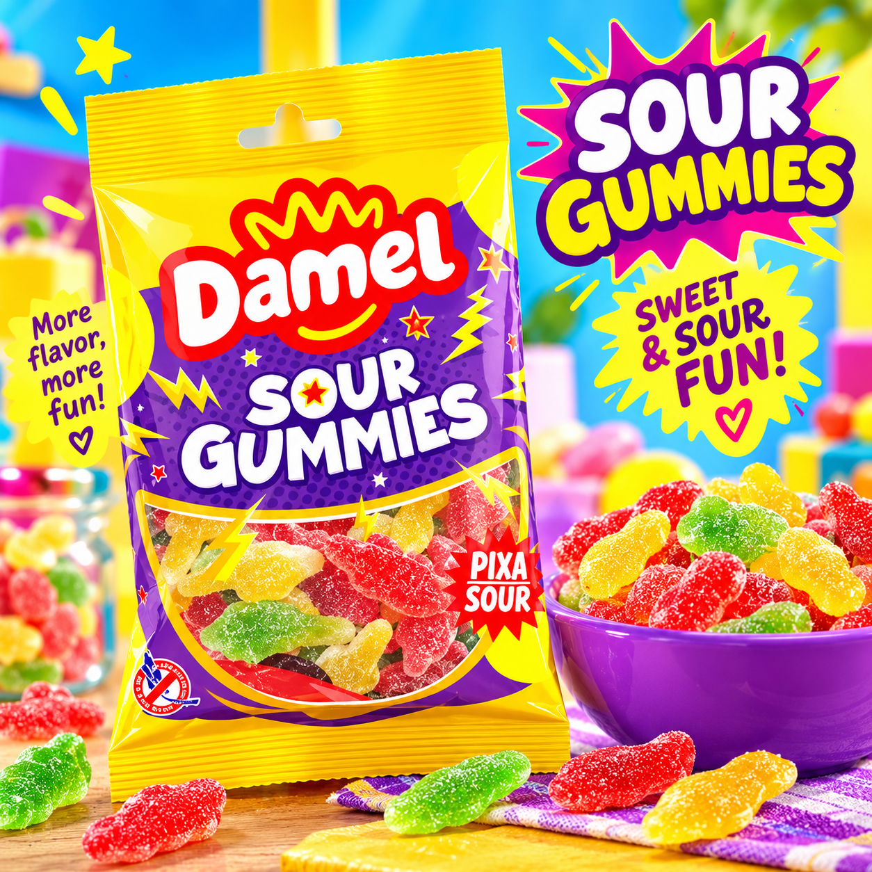 BOITE DAMEL CROCODILE SUPER PIKA x 80 Gr Halal