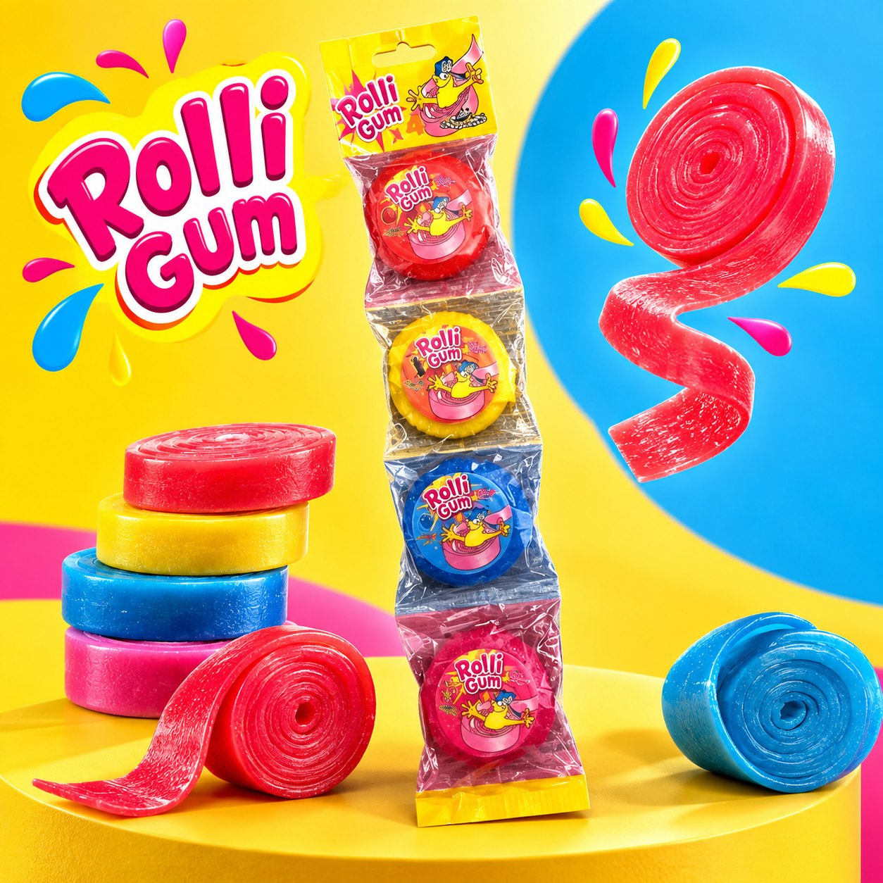 CARTON ROLLI GUM x 24 PCS