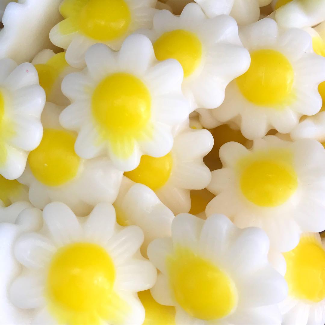 VRAC FLEURS BLANCHES LISSE Halal