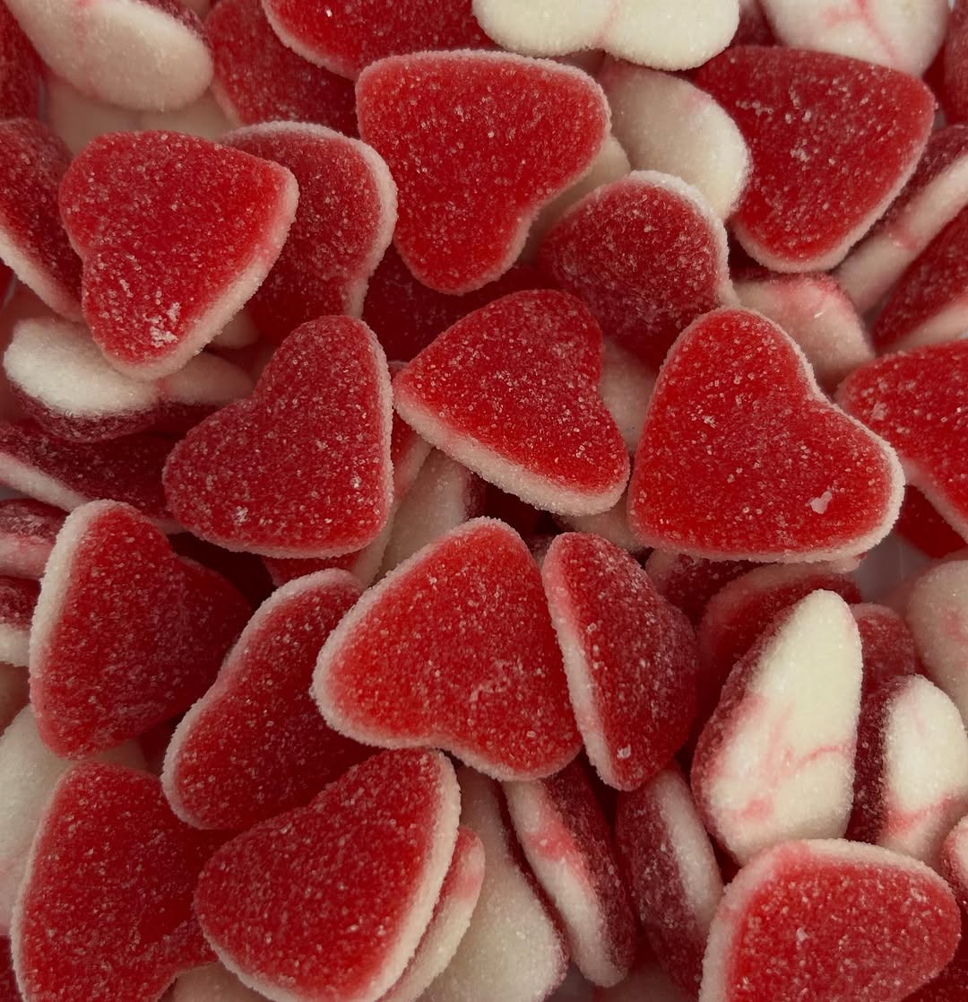 VRAC COEUR ROUGE / BLANC ACIDE Halal