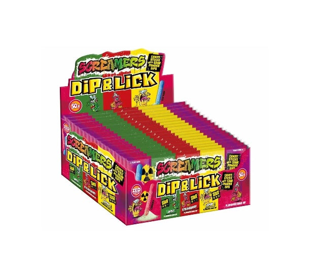 SCREAMERS DIP & LICK x 24 PCS