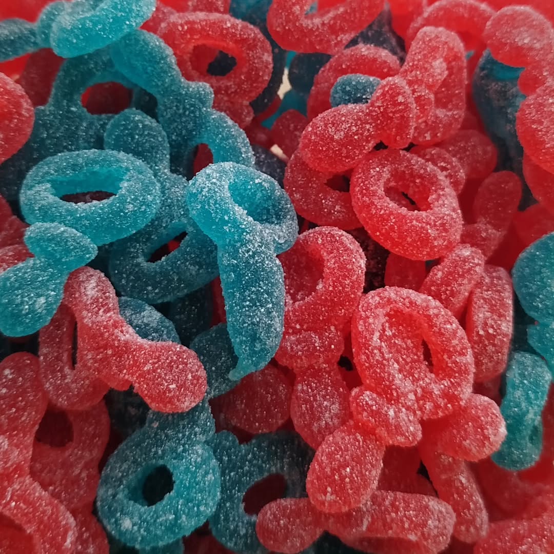 VRAC TETINE BLEU / ROUGE ACIDE Halal