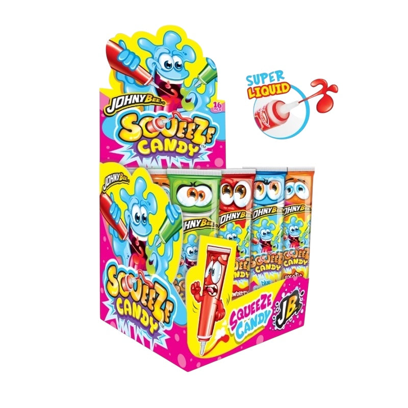 SQUEEZE CANDY x 16 PCS