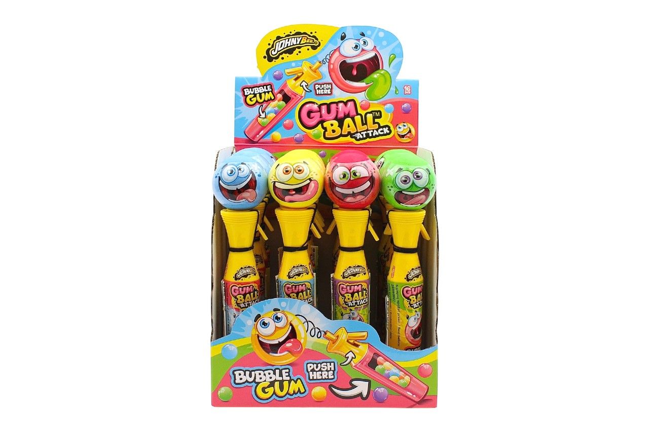 GUM BALL ATTACK x 16 PCS
