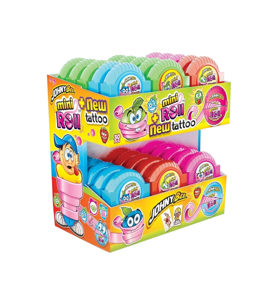 MINI ROLL + TATTOO x 30 PCS