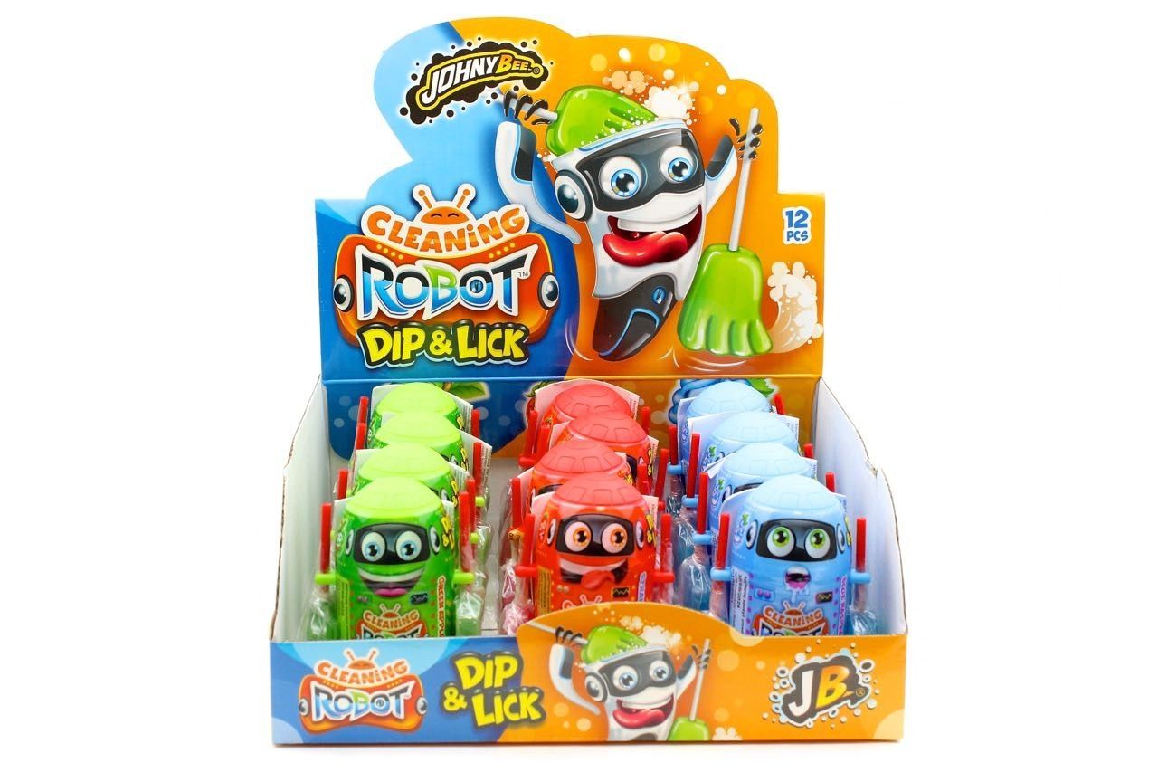 CLEANING ROBOT DIP & LICK X 12 PCS