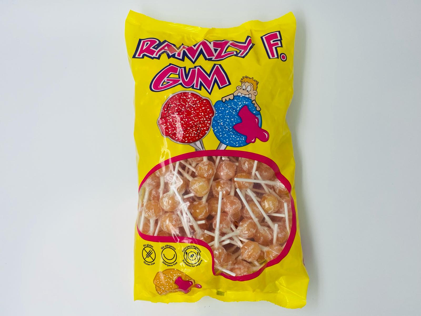 SAC MINI RAMZY FIZZY GUM PÊCHE Halal