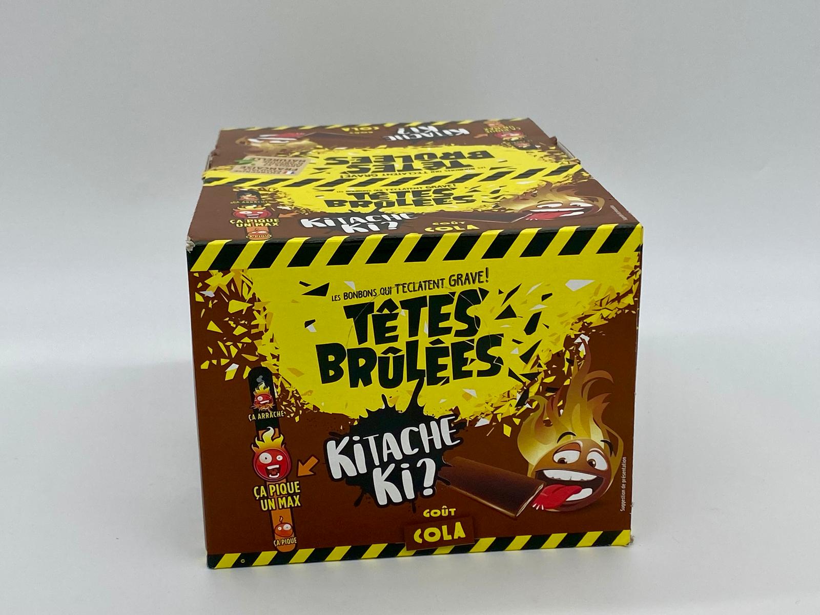 TÊTES BRULÉES BARRE COLA Halal