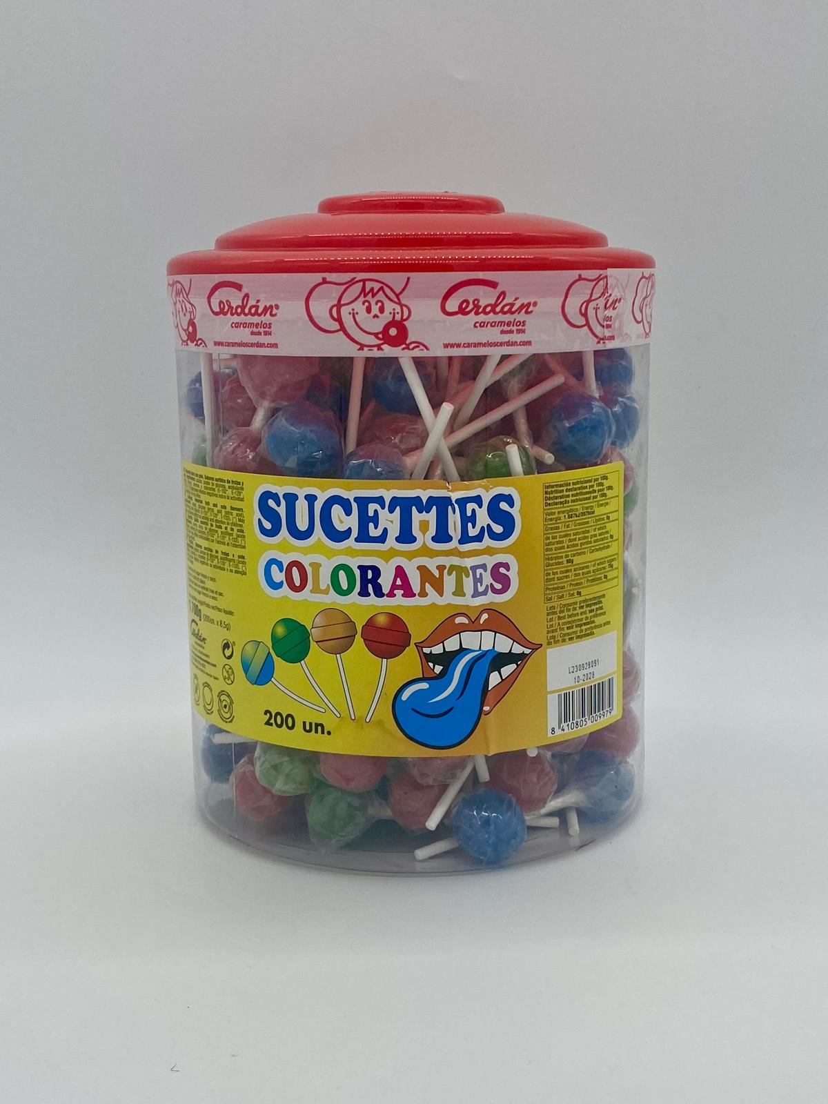 SUCETTES COLORANTES Halal