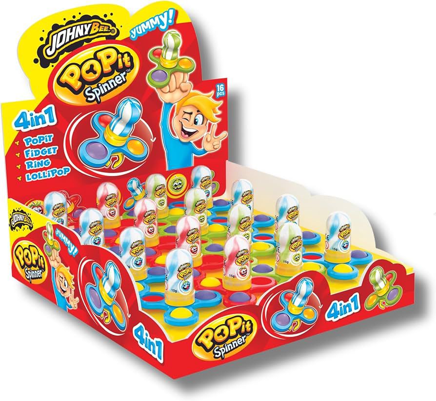 POP IT SPINNER x 16 PCS