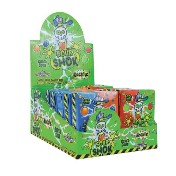 SOUR SHOK ROCKIZ x 18 PCS