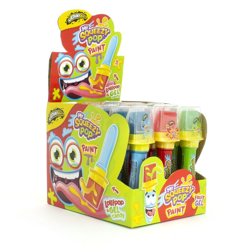 MR SQUEEZY PAINT POP x 18 PCS