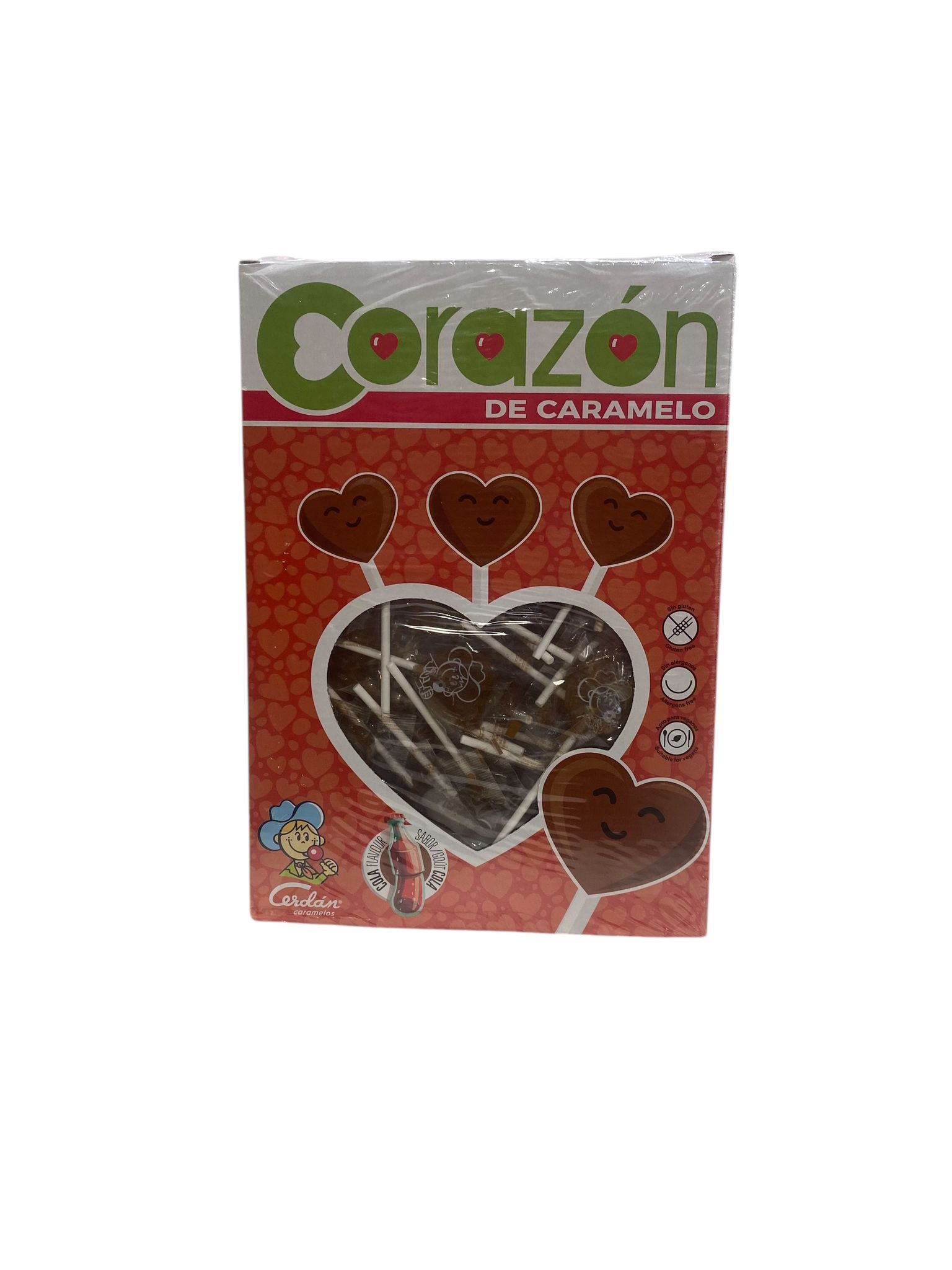 MINI CORAZON COLA