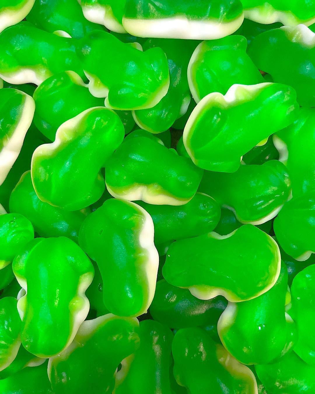 DULCEPLUS GRENOUILLE VERT LISSES Halal