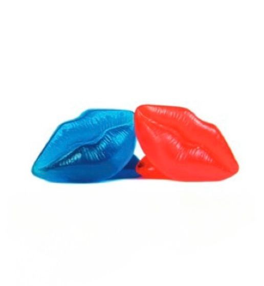 VRAC LEVRES ROUGE/BLEU LISSE Halal