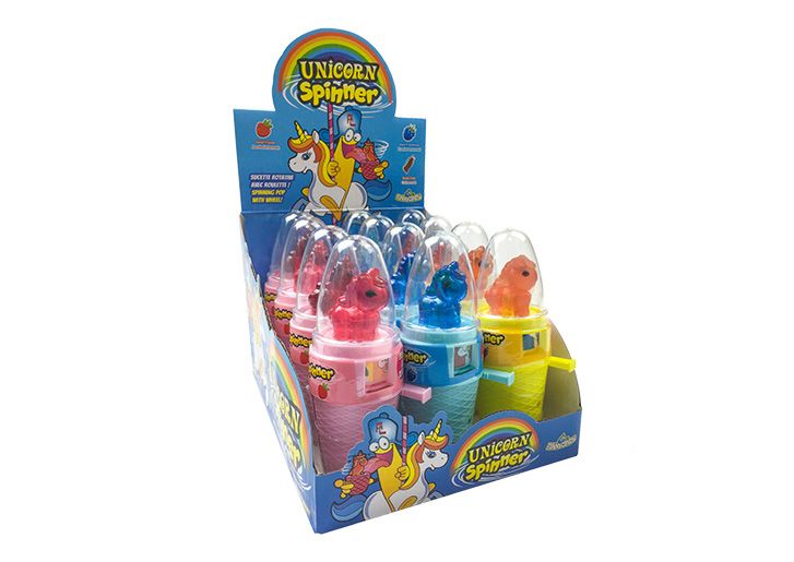 UNICORN SPINNER x 12 PCS