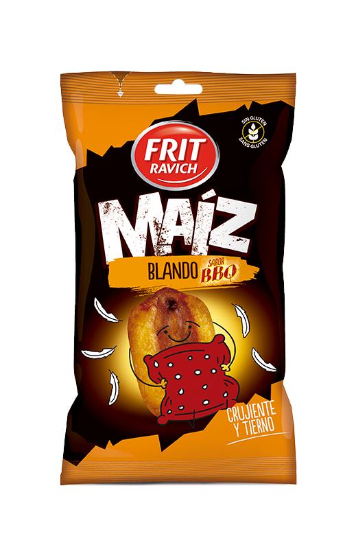 FRIT RAVICH MAÏS FRIT SAVEUR BARBECUE x 45 Gr x 32 PCS