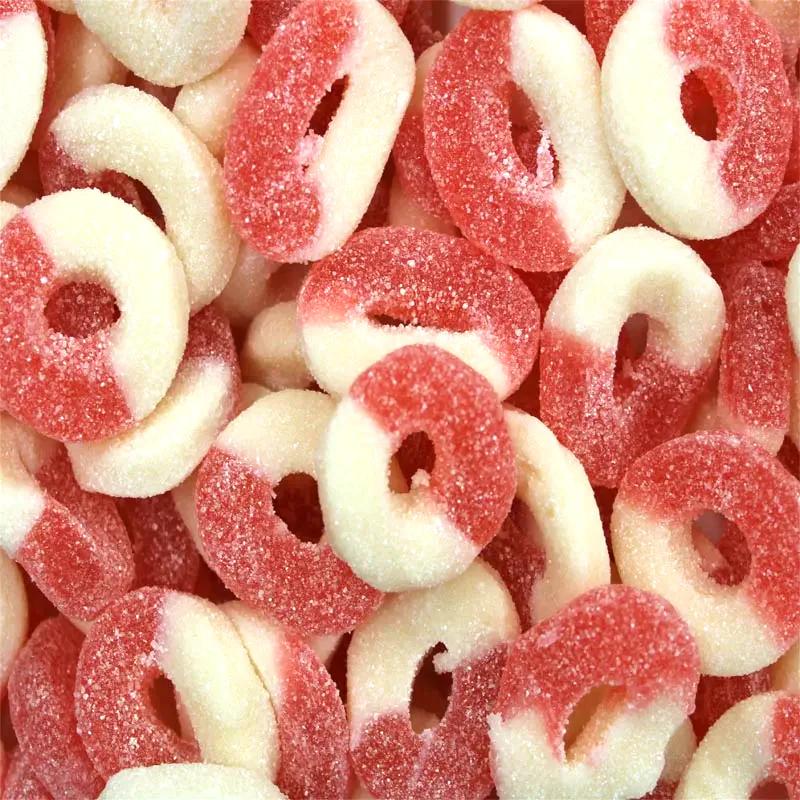 VRAC ANNEAUX CERISE SUCREE Halal
