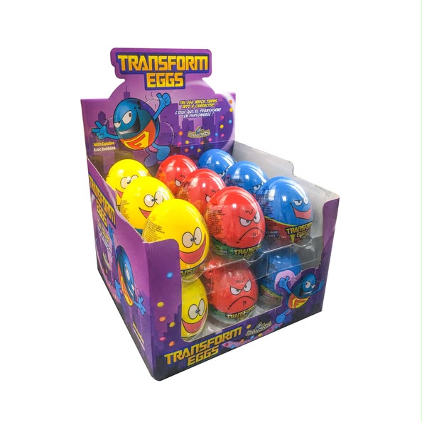 TRANSFORM EGGS x 18 PCS