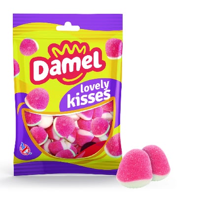 BOITE DAMEL BISOU FRAISE SUCRE x 80 Gr Halal
