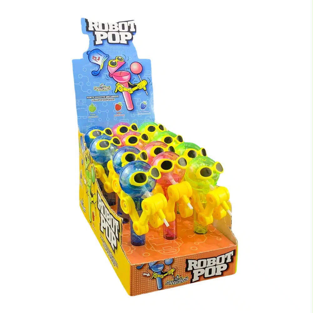 ROBOT POP x 12 PCS