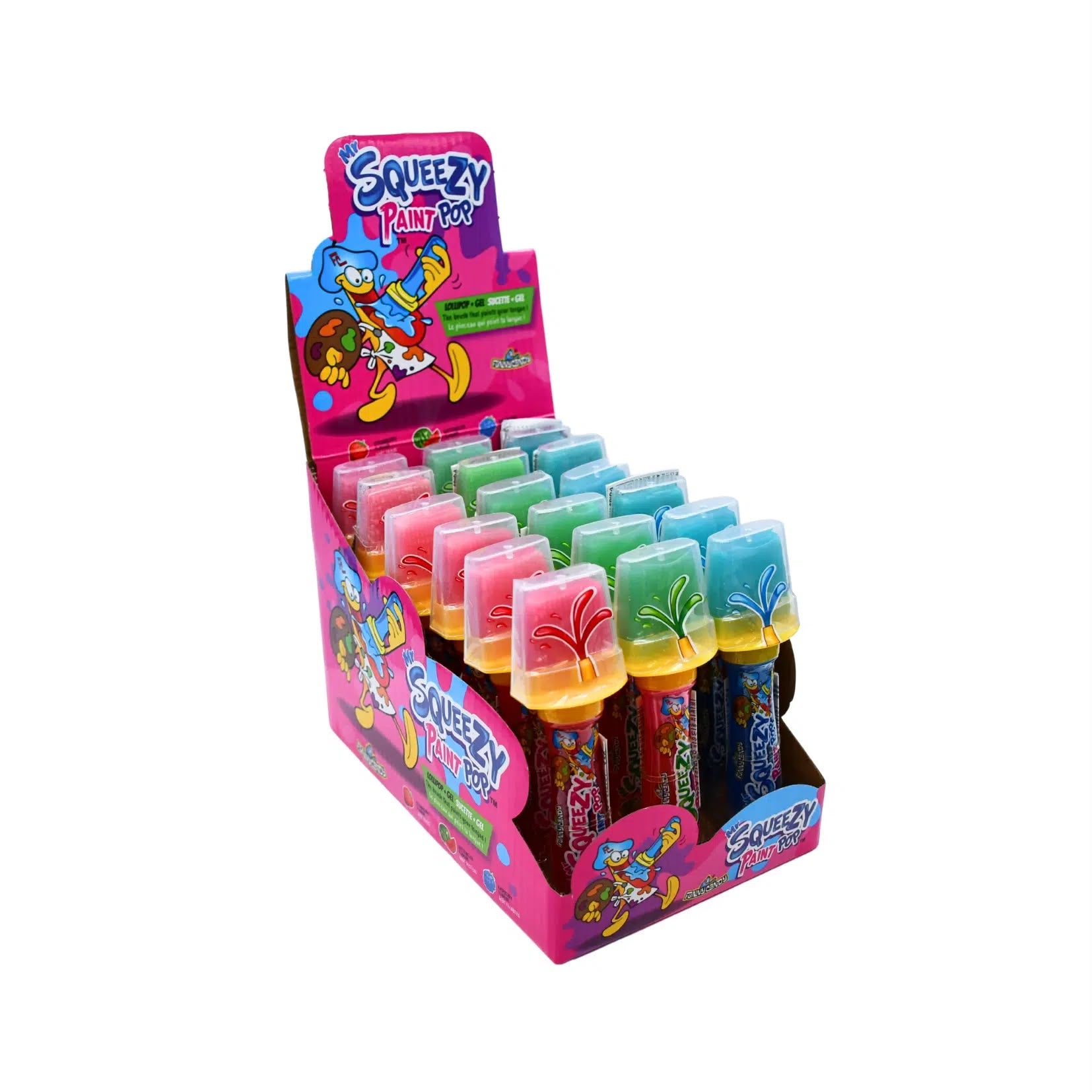 SQUEEZY PAINT POP x 18 PCS