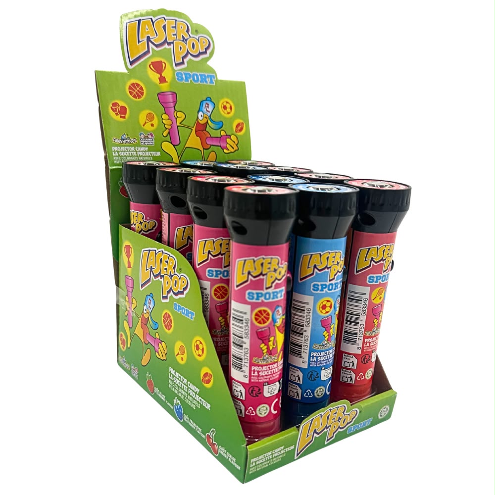 LASER POP SPORT x 12 PCS