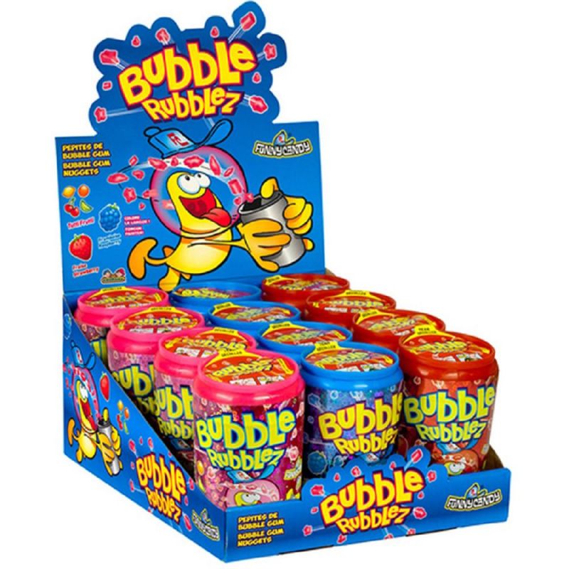 BUBBLE RUBBLE'Z x 12 PCS