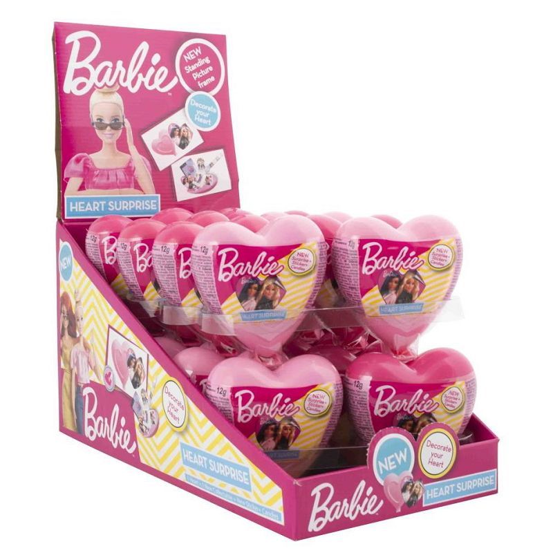 BARBIE SURPRISE HEARTS x 24 PCS