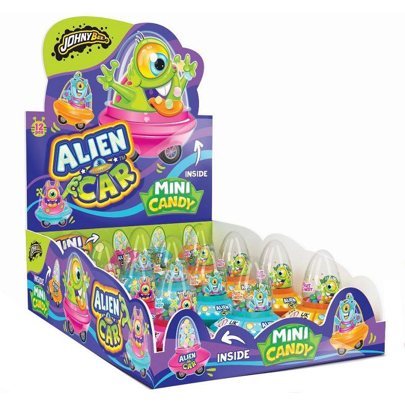 ALIEN CAR x 12 PCS