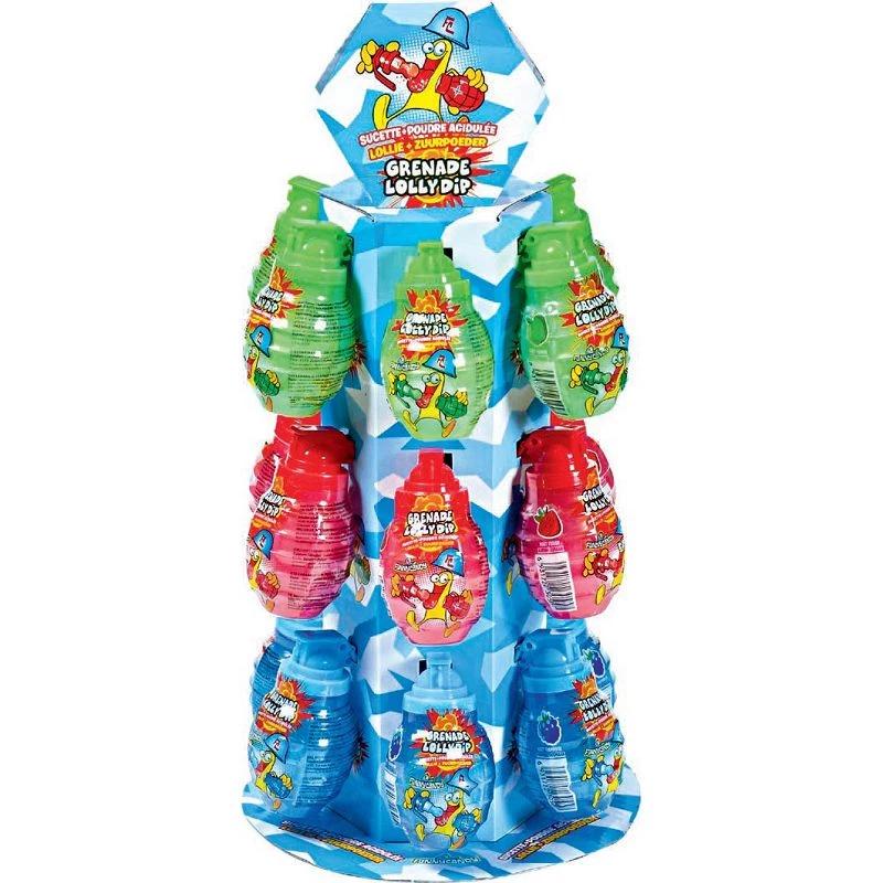 GRENADE LOLLY DIP x 18 PCS