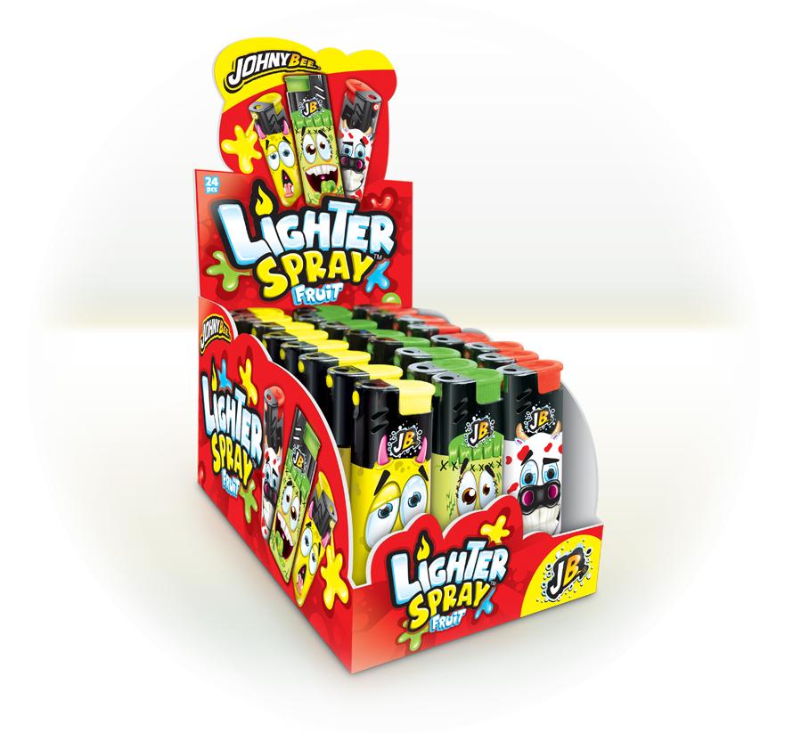 LIGHTER SPRAY x 24 PCS