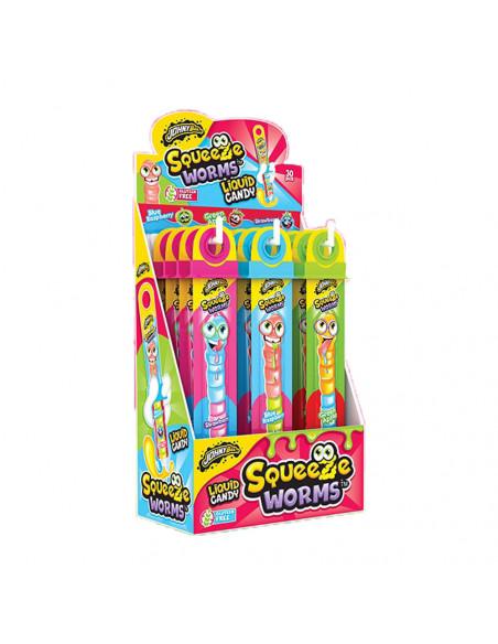 SQUEEZE WORMS x 30 PCS