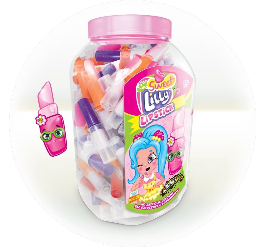 SWEET LILLY LIPSTICK x 125 PCS