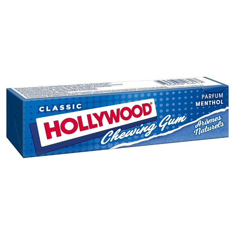 HOLLYWOOD CHEWING GUM MENTHOL x 20 PCS