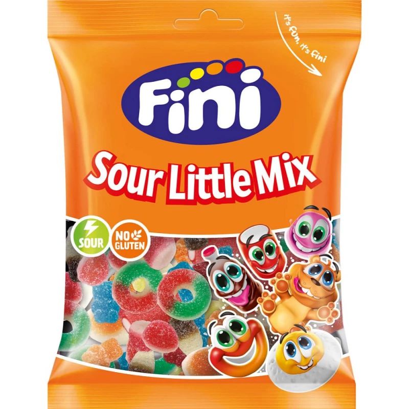 FINI SOUR LITTLE MIX Halal 90 Gr