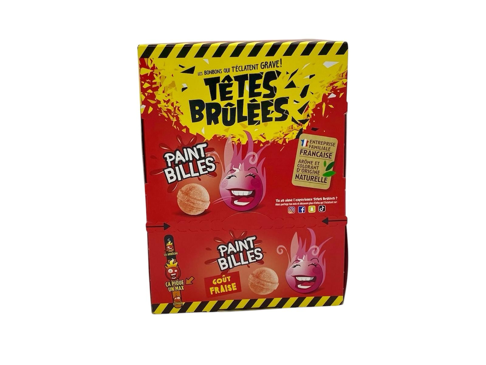 TÊTES BRULÉES FRAISE Halal