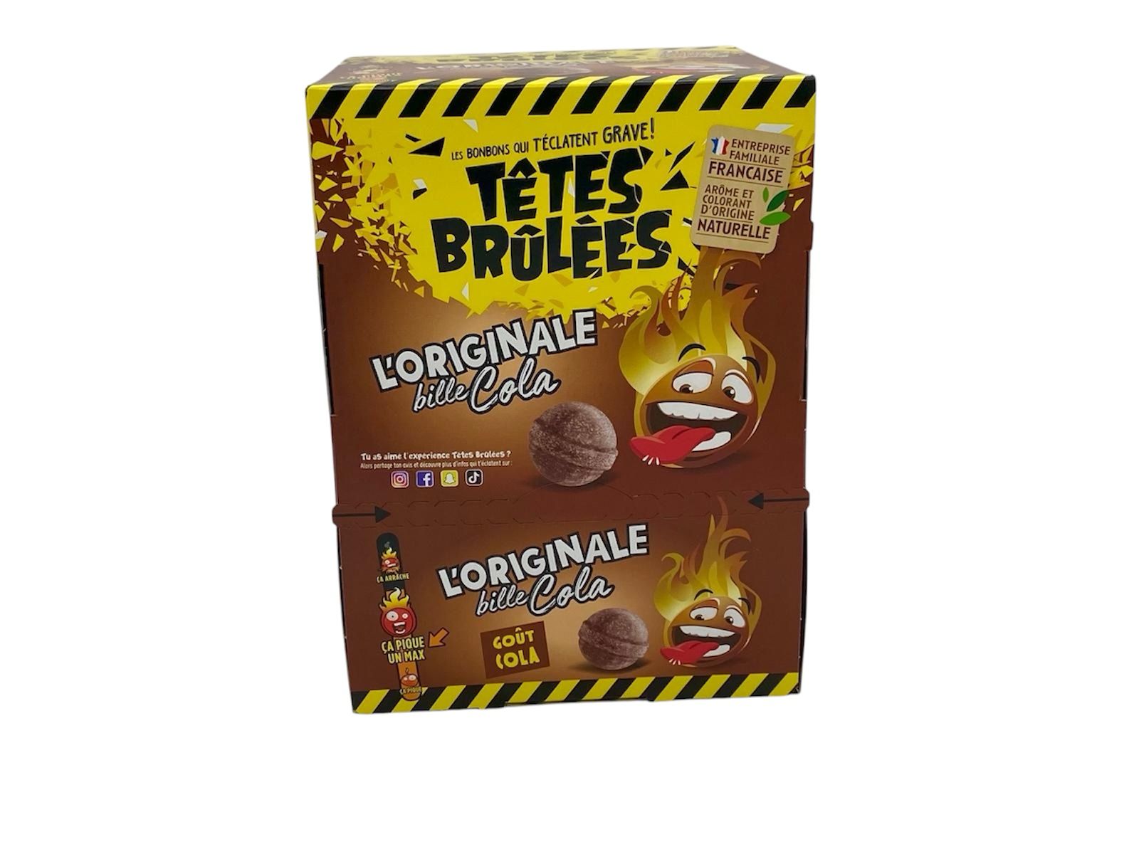 TÊTES BRULÉES COLA Halal