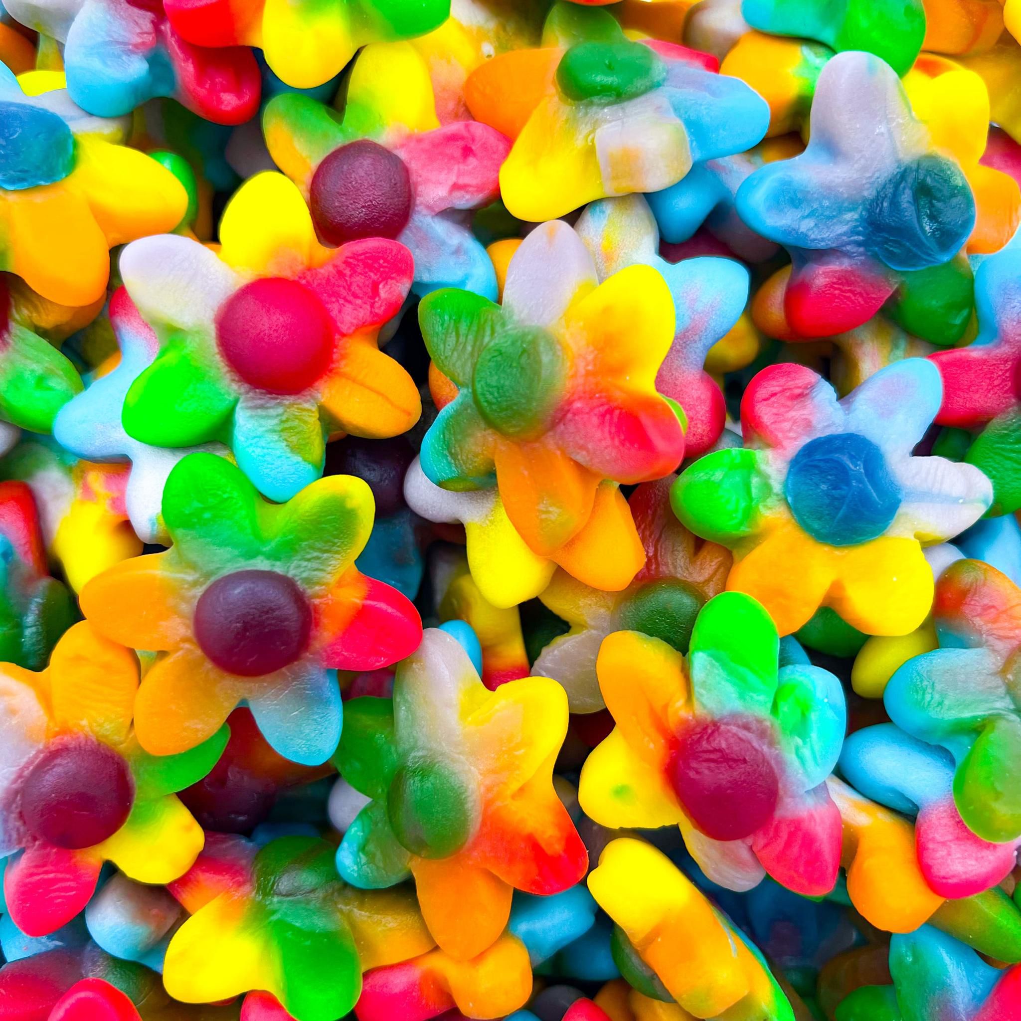 DULCEPLUS FLEURS MULTIFRUITS GELIFIEES Halal