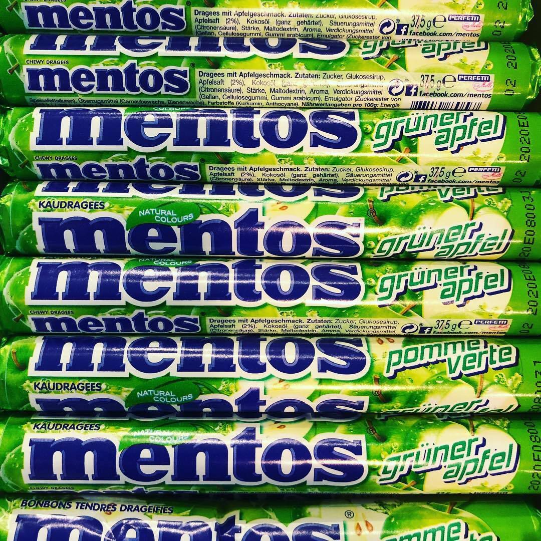 MENTOS  POMME VERTE Halal