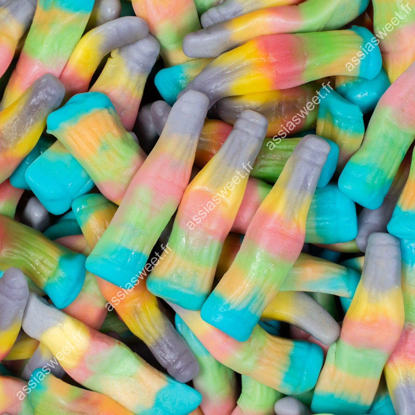 DULCEPLUS BOUTEILLE MULTICOLORE GELIFIEE PREMIUM Halal