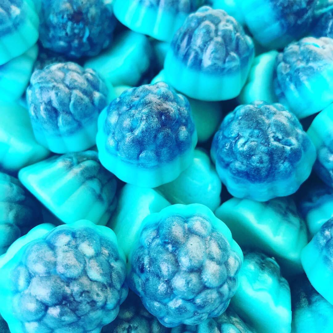 DAMEL FRAMBOISES BLEUES SUPER ACIDULEES Halal