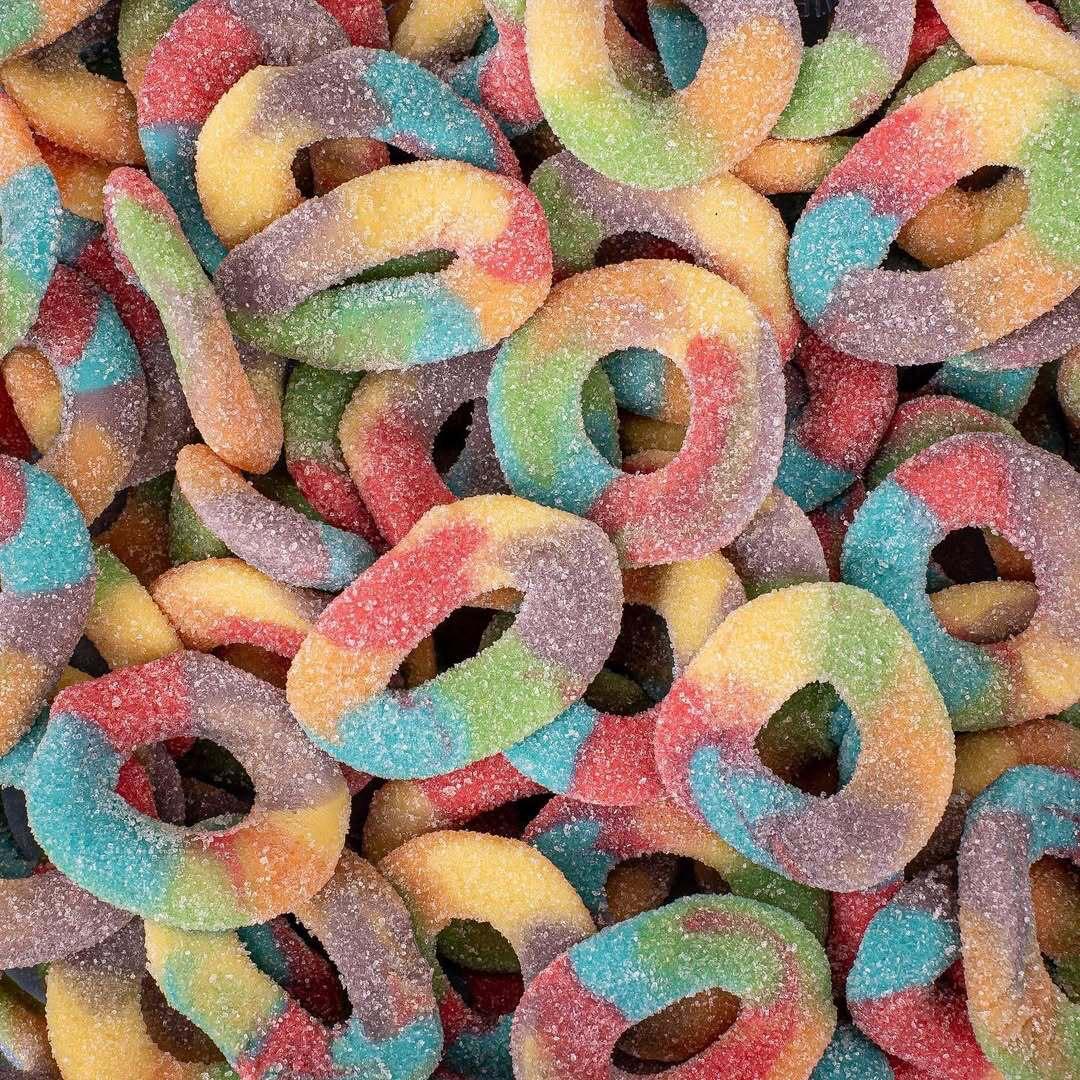 DULCEPLUS ANNEAUX MULTICOLORE ACIDE Halal