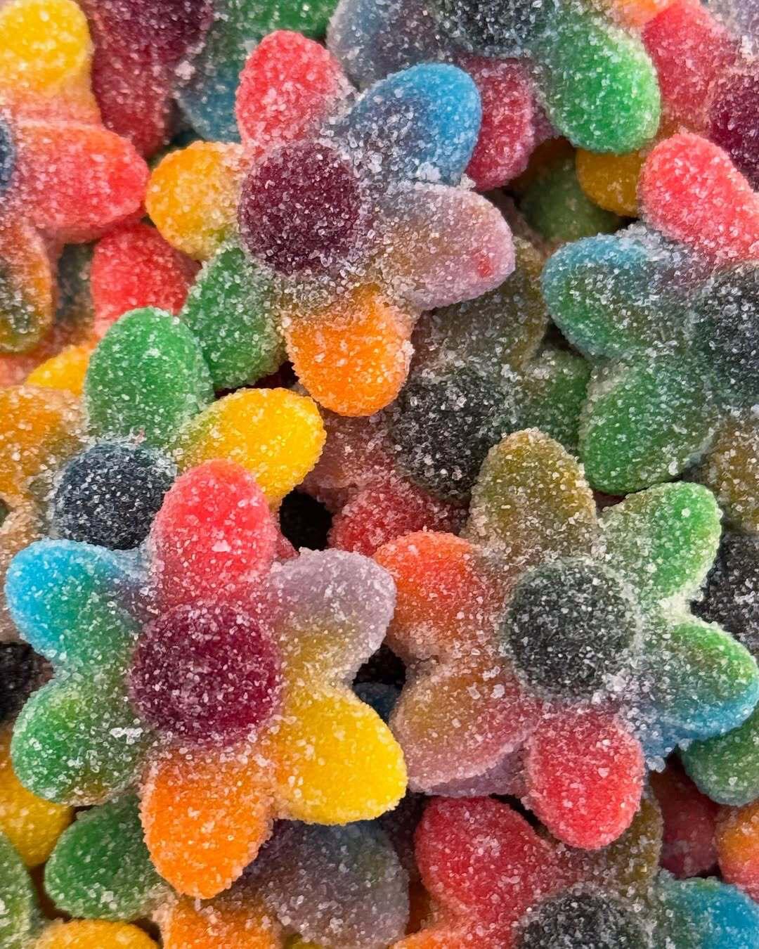 DULCEPLUS FLEURS MULTICOLORE ACIDULEE Halal