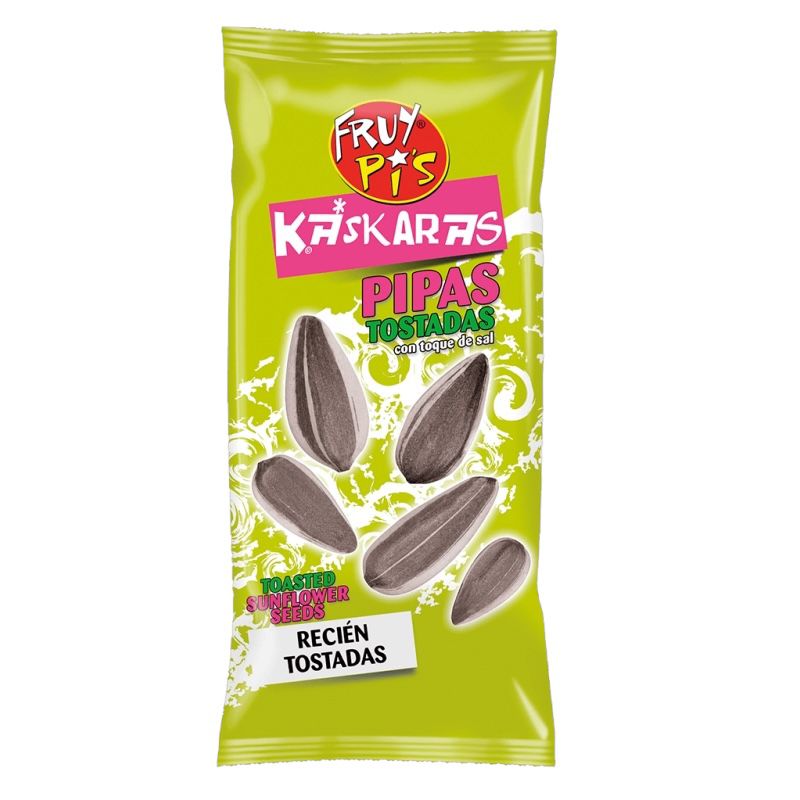 FRUY PI’S GRAINES DE TOURNESOL GRILLÉES & SALÉES (PIPAS SAL) X 28 PCS