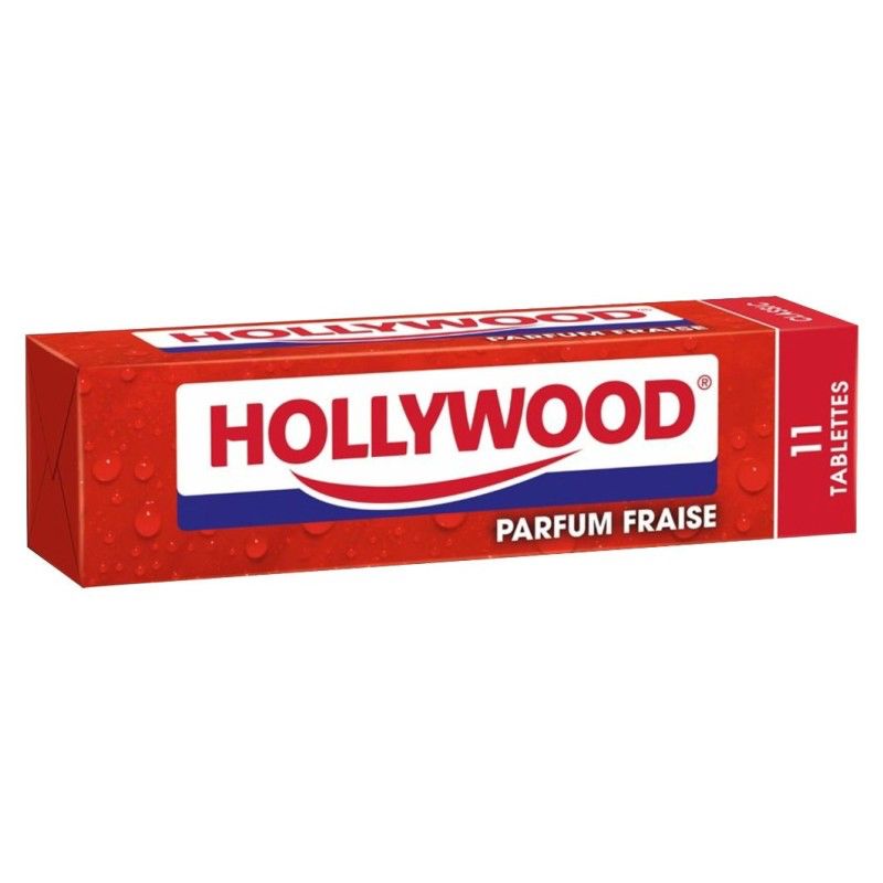 HOLLYWOOD CHEWING GUM FRAISE Halal