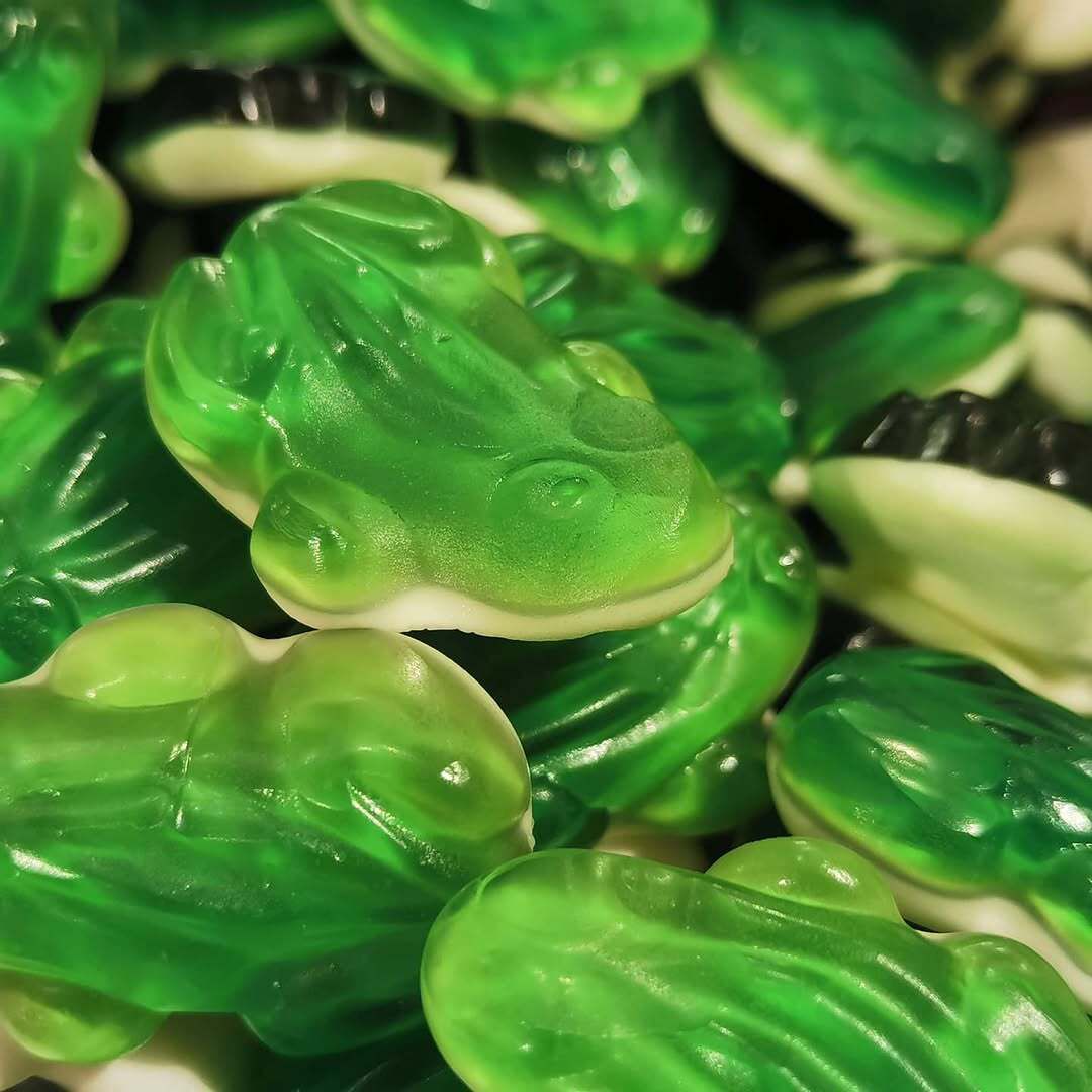 DULCEPLUS GRENOUILLE VERT LISSES Halal